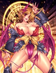 breasts disgaea disgaea_rpg john_r large_breasts lucy_(disgaea_rpg) nippon_ichi_software skimpy_clothes thick_thighs thighs