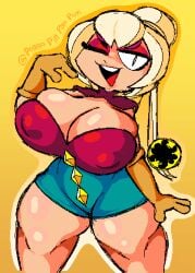 big_ass big_breasts big_butt brawl_stars breasts charlie_(brawl_stars) curvy curvy_figure female female_focus female_only focus giant_breasts huge_ass huge_breasts huge_butt large_breasts light-skinned_female light_skin massive_breasts nipples nipples_visible_through_clothing poggopinpanpun thick_ass thick_legs thick_thighs voluptuous voluptuous_female