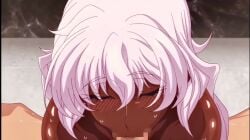 2d 2d_animation animated animation annette_(tonari_no_ie_no_annette-san) blowjob censored censored_genitalia dark_skin dark_skinned_female fellatio interracial mosaic_censoring oral pink_pineapple seven_(animation_studio) tagme tonari_no_ie_no_annette-san video