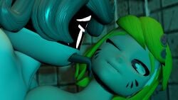 3d crossover face_lick licking_face melony_(smg4) murder_drones murder_drones_x_humans n_(murder_drones) sfm smg4 source_filmmaker