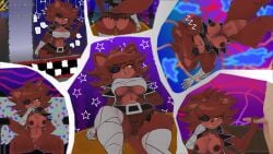 1girls 3d collage fexa fexa_(cryptia) five_nights_at_freddy's photo tagme