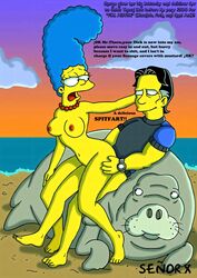 caleb_thorn color female human male marge_simpson straight tagme the_simpsons