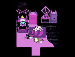 accurate_art_style animated cum_drip cum_in_ass ddeter398278 deltarune deltarune_chapter_2 kris_(deltarune) laying_on_ground male/female male/male mating_press noelle_holiday onomatopoeia pixel_(artwork) pixel_animation pixel_art plap plap_(sound) puddle ralsei ralsei_with_white_fur sound sound_effects susie_(deltarune) tagme undertale_(series) vaginal_penetration video