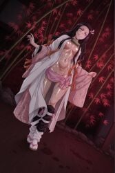 nezuko kamado from demon slayer by ca1nhurst