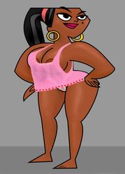 alugok female female_only human leshawna_(tdi) solo tagme total_drama_island