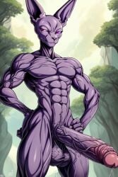 abs ai_generated anthro balls beerus big_balls big_penis cat_humanoid cock cocky69 dragon_ball dragon_ball_super erect_penis erection excessive_size god_of_destruction hard_cock hyper_penis long_penis male_only muscles muscular muscular_anthro muscular_male pecs pectorals penis purple_skin son testicles veins veiny veiny_arms veiny_legs veiny_penis veiny_testicles