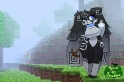 big_ass big_breasts breasts bucket bucket_of_cum collar condom condom_filling furry furry_only herobrine huge_ass large_ass large_breasts minecraft naked nyan_o_lantern(artist) oc original_character pencil_lead_(nyanolantern) small_waist thick_ass thick_hips thick_thighs thighs thin_waist tits wide_hips