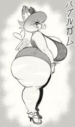 big_ass big_breasts breasts bubble_butt female huge_ass huwon pearl_(huwon) thick_thighs wide_hips