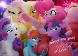 3d_(artwork) animal_genitalia anthro applejack_(mlp) balls big_macintosh_(mlp) blender_(software) bodily_fluids brother_and_sister cum digital_media_(artwork) equid equine female fluttershy_(mlp) friendship_is_magic genital_fluids genitals group hasbro hi_res hooves-art horse incest male male/female mammal mane_six_(mlp) my_little_pony pinkie_pie_(mlp) pony rainbow_dash_(mlp) rarity_(mlp) twilight_sparkle_(mlp)