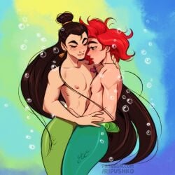 2boys ariel ariel_(the_little_mermaid) black_hair cuntboy cuntboy_sans_balls disney duo duo_focus fa_mulan femboy genderswap_(ftm) girly herm hermaphrodite human humanoid intersex male male_focus male_on_male male_only maleherm merfolk merman monster_boy monster_on_femboy mulan mulan_(1998_film) multi_genitalia mutual_penetration penis pussy red_hair ripushko royalty rule_63 tagme the_little_mermaid the_little_mermaid_(1989_film) trap vaginal_penetration vaginal_sex yaoi