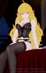 yang xiao long from rwby by  yumidreams