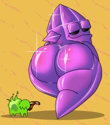 1ambiguous 1girls 2021 2d 2d_(artwork) ambiguous_gender big_ass black_eyes crossbow crystal crystal_(nuclear_throne) crystals desert eyelashes female female_focus hi_res horror_(nuclear_throne) nuclear_throne presenting_ass presenting_hindquarters purple-skinned_female purple_ass purple_skin shaded shiny_ass smiling thick thick_ass thick_thighs thick_thighs_save_lives tittyturbo