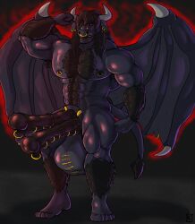 1boy 2_penises abs animal_genitalia animal_penis anthro armpit_hair balls big_balls big_penis black_body black_fur black_hair black_nipples black_penis body_hair bovid bovine cattle chest_tuft dante_(metalbeast) demon diphallia diphallism duo ear_piercing equine equine_genitalia equine_penis european_mythology facial_piercing feet flexing fur genital_piercing genitals greek_mythology hair hairy_legs hi_res horn horse_penis horsecock huge_balls huge_cock humanoid_feet kirlanlion ladder_piercing male male_focus male_only mammal membrane_(anatomy) membranous_wings minotaur multi_balls multi_genitalia multi_penis muscular muscular_anthro muscular_male mythology nipple_piercing nipples nose_piercing nude nude_anthro nude_male pecs penis penis_piercing piercing plantigrade red_eyes scrotum_piercing solo solo_focus tail tail_tuft tuft vertical_diphallism wings