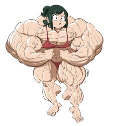 1girls abs barefoot big_muscles bikini boku_no_hero_academia extreme_muscles feet female flexing guitartist03 huge_muscles hyper_muscles inko_midoriya mother muscles muscular muscular_arms muscular_female muscular_legs muscular_thighs my_hero_academia pecs veins