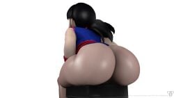 1girls 3d amanda_sparkle ass ass_focus chichi dragon_ball female popa_3d_animations sfm source_filmmaker thick_ass thick_thighs