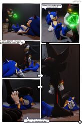 5_toes absurd_res anthro attribute_theft barefoot comic dialogue duo english_text feet feetymcfoot foot_fetish foot_focus foot_play giant giant_male hi_res humanoid_feet macro male male/male male_feet plantigrade sega shadow_the_hedgehog size_theft soles sonic_(series) sonic_the_hedgehog sonic_the_hedgehog_(series) speech_bubble text toes