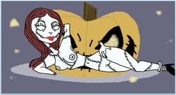 darkwingsnark disney nightmare_before_christmas nipples sally_(the_nightmare_before_christmas) tagme