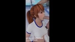 3d adobostan3d animated asian beach blender closed_eyes crop_top dead_or_alive dead_or_alive_xtreme_beach_volleyball deepthroat gym_uniform huge_cock kasumi_(doa) moaning mp4 oral oral_sex orange_hair red_eyes shorter_than_30_seconds sound tagme underboob video