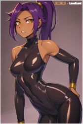 shihouin yoruichi from bleach by lewdlumi