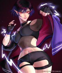 reina mishima from namco by megamilksman