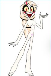 charlie_morningstar_(hazbin_hotel) hazbin_hotel low_quality_edit tagme