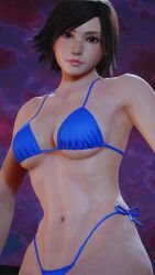 1girls 3d asuka_kazama bikini female female_only kazama_asuka mod solo tekken tekken_8