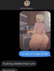 big_ass bottom_heavy bottom_heavy_femboy femboy huge_ass original_character tagme texting therabutt thick thick_ass thick_thighs tyler_(therabutt)