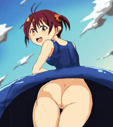 akane_isshiki ass female_only pussy tagme upskirt vividred_operation