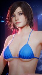 1girls 3d asuka_kazama bikini female female_only kazama_asuka mod solo tekken tekken_8