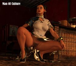 capcom chinese_clothes chun-li hairy_pussy mn_o_clthr street_fighter street_fighter_6