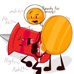 1boy 1boy1girl 1girls battle_for_bfb battle_for_bfdi battle_for_dream_island battle_for_dream_island_again bfdia blush coiny dialogue heart jacknjellify nurrsyafaa object_show object_show_community object_shows osc penis pin_(bfdi) sex tagme vagina vaginal_penetration vaginal_sex white_background