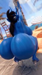 1girls 3d 3d_(artwork) animated anthro ass_clap ass_clapping ass_jiggle ass_shake ass_shaking beach big_ass big_butt bikini bikini_bottom bikini_top black_hair blue_skin bouncing_ass bouncing_butt butt_clap butt_clapping butt_jiggle butt_shake butt_shaking clapping_ass clapping_buttocks clapping_cheeks clothes_on_floor completely_nude completely_nude_female curvy curvy_ass curvy_female curvy_figure dat_ass exhibitionism fat_ass fat_butt friendship_is_magic gif glistening_body high_heels horn huge_ass huge_butt jiggling_ass jiggling_butt klodette large_ass large_butt milf my_little_pony public_nudity shaking_ass shaking_butt snuddy squatting stripped_naked thick_ass thick_butt transparent_high_heels twerk twerking