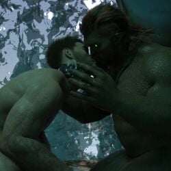 1human 1orc 3d 3d_(artwork) 3d_model budding_romance collared dom/sub dominant_orc falling_in_love flaccid flaccid_cock flaccid_penis gay gay_couple gay_kissing gay_male ginger_hair green_body green_skin hairy_arms in_love interspecies interspecies_yaoi kissing loving_couple loving_dom male/male male_bonding male_focus male_only masculine_bottom masculine_slave muscle_bottom oc orc_on_human original original_characters outdoor_nudity outdoor_sex outdoors red_hair romantic_couple sensual submissive_human sweaty sweaty_body tagme wereorc_(artist) wet_body wet_skin willing_sub yaoi