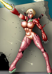 1girls 2007 areola bangs big_areola big_breasts big_nipples bimbo blonde_hair breasts bubblegum_crisis bubblegum_crisis_tokyo_2040 deberzer erect_nipples female huge_areolae huge_nipples human injury large_breasts light-skinned_female light_skin nene_romanova nipples police policewoman power_suit pubic_hair puffy_areola red_eyes red_lipstick short_hair solo thick_lips tongue