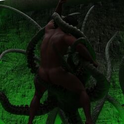 1boy 1monster 3d 3d_(artwork) 3d_model helpless helpless_male horror in_peril male male_only male_rape_victim male_victim no_escape oc original original_characters sacrifice sacrificial_altar sci-fi science_fiction struggling struggling_prey struggling_to_get_out tentacle tentacle_monster tentacle_on_male unable_to_escape wereorc_(artist)