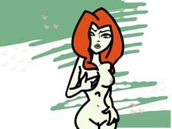 batman:_the_animated_series batman_(series) breasts color darkwingsnark dc_comics dcau female female_only human poison_ivy poison_ivy_(dcau) solo the_new_batman_adventures vulva