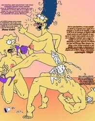 bart_simpson color cum female human incest lisa_simpson male marge_simpson straight the_fear the_simpsons yellow_body