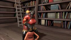 3d animated fellatio fempyro futanari gif head_grab implied_futanari oral oral_sex pyro pyro_(team_fortress_2) rule_63 scout's_mother source_filmmaker team_fortress_2 tenacious-apathy