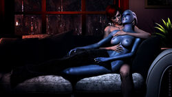 commander shepard from mass effect by mallyxable