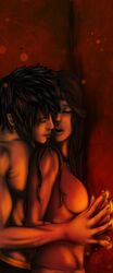 avatar_the_last_airbender dark-skinned_female dark_skin fanon_couple female human interracial katara male male/female small_breasts straight suzuka_(edit) tagme thecuddlykoalawhale zuko zutara