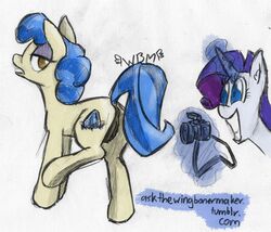 friendship_is_magic my_little_pony rarity_(mlp) sapphire_shores smooth_skin wingbonermaker