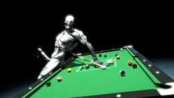 big_penis billiard_ball billiard_table cksks cue_ball cue_stick erection male male_only monster muscular muscular_male non-human outlast penis pool_table simple_background solo walrider