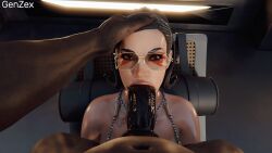 3d 3d_render abuse abused_female apex_legends black_hair blowjob blowjob_face dark-skinned_male dark_penis dark_skin genzex latina latina_milf loba loba_(apex_legends) oiled oiled_body oiled_skin open_mouth oral oral_sex