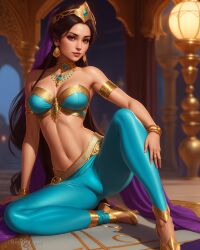 princess jasmine from aladdin by angel light (artist)