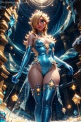 1girls absurdres ai_generated big_breasts cleavage crown detailed fairy female female_only frozen gold_jewelry high_quality highres hourglass_figure ice jewel jewelry large_breasts leak leaked light logart mario_(series) nintendo princess princess_rosalina seductive sensitive shiny snow solo stable_diffusion star stars super_mario_galaxy tagme