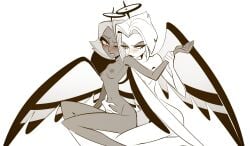 exorcist vaggie from hazbin hotel by oboroboroo