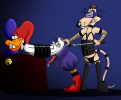 darkwing_duck disney gay ladyariaa male_only megavolt penis quackerjack tagme