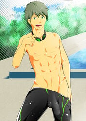 free! makoto_tachibana male male_only solo tagme