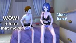 1boy 1boy1girl 1girl1boy 1girls 3d 3d_animation animated between_breasts between_feet big_female_small_male blue_eyes blue_hair blush body_between_breasts boop brown_hair button consensual deviantart_link english_text female gamecube_controller gentle gentle_femdom gentle_giantess giantess green_eyes handheld handholding hearts_in_eyes hips holding_micro holding_partner holding_person hugging kissing leatherpleather leathersfm light-skinned_female looking_at_viewer micro micro_in_hand mmd mp4 no_voice_acting patting_head playing_videogame shirtless shrinking shrunken_male sitting_on_lap size_difference sleeping_together sleeveless smaller_male sound sound_effects tagme thighs tiny tiny_male underpants video wholesome