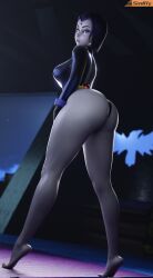 1girls 3d barefoot big_ass big_breasts breasts bust busty cambion chest curvaceous curvy curvy_figure dc dc_comics demon demon_girl digital_media_(artwork) feet female forehead_jewel full_color fully_clothed grey-skinned_female grey_body grey_skin half_demon hero heroine hips hourglass_figure huge_ass huge_breasts human large_ass large_breasts legs no_penetration purple_hair rachel_roth raven_(dc) slim_waist smitty34 soles solo solo_female teen_titans thick thick_hips thick_legs thick_thighs thighs top_heavy voluptuous waist wide_hips